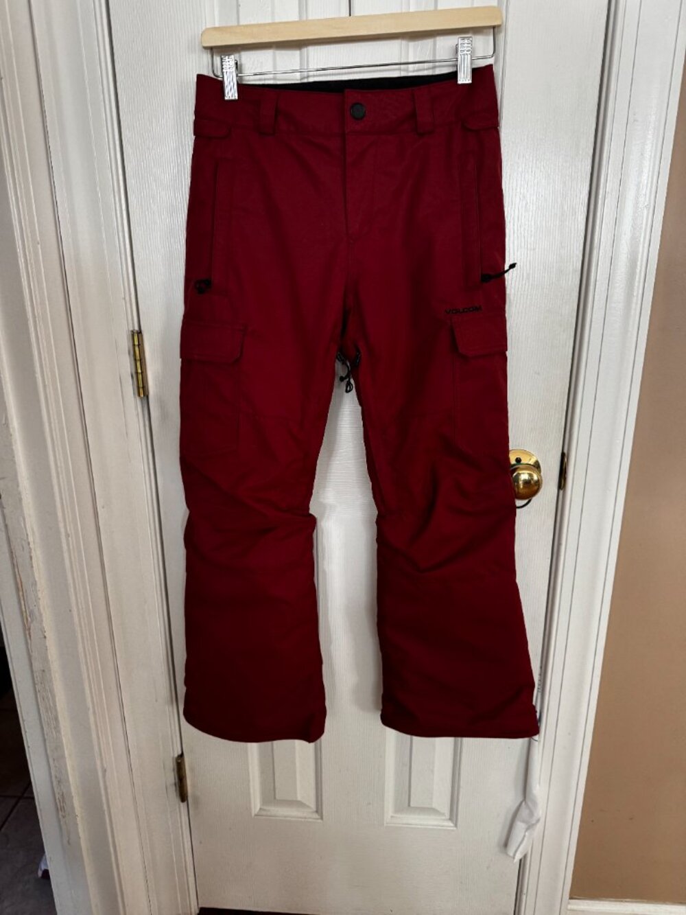 Volcom Boys' Cargo Insulated 2 Layer Shell Snow Pant